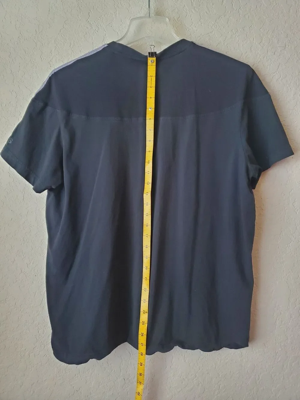 Adidas Men's Size 2XL Black Short Sleeve T-Shirt 3-Stripe Crew Neck Sportswear